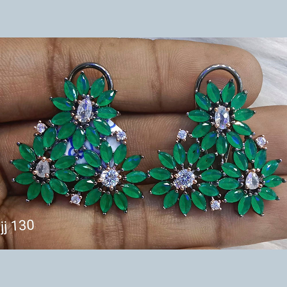 Jain Jewellers Ad Stone Stud Earrings - 11062663