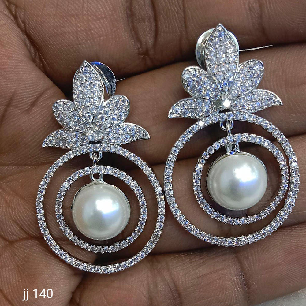 Jain Jewellers Ad Stone Stud Earrings - 11062664