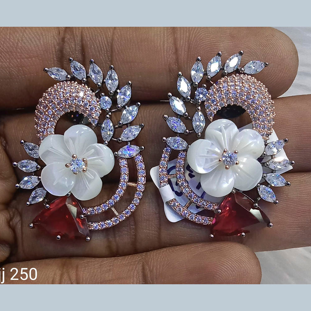 Jain Jewellers Ad Stone Stud Earrings - 11062673