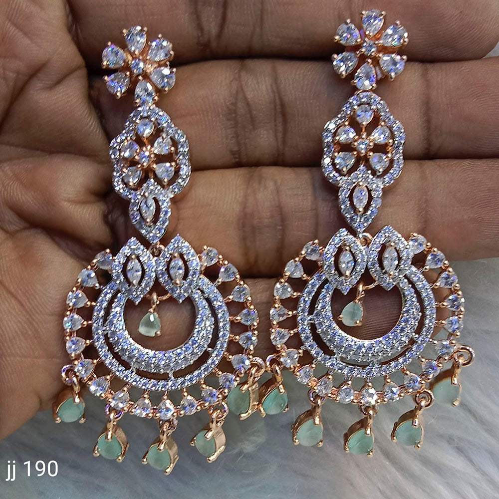 Jain Jewellers Ad Stone Dangler Earrings -11062691