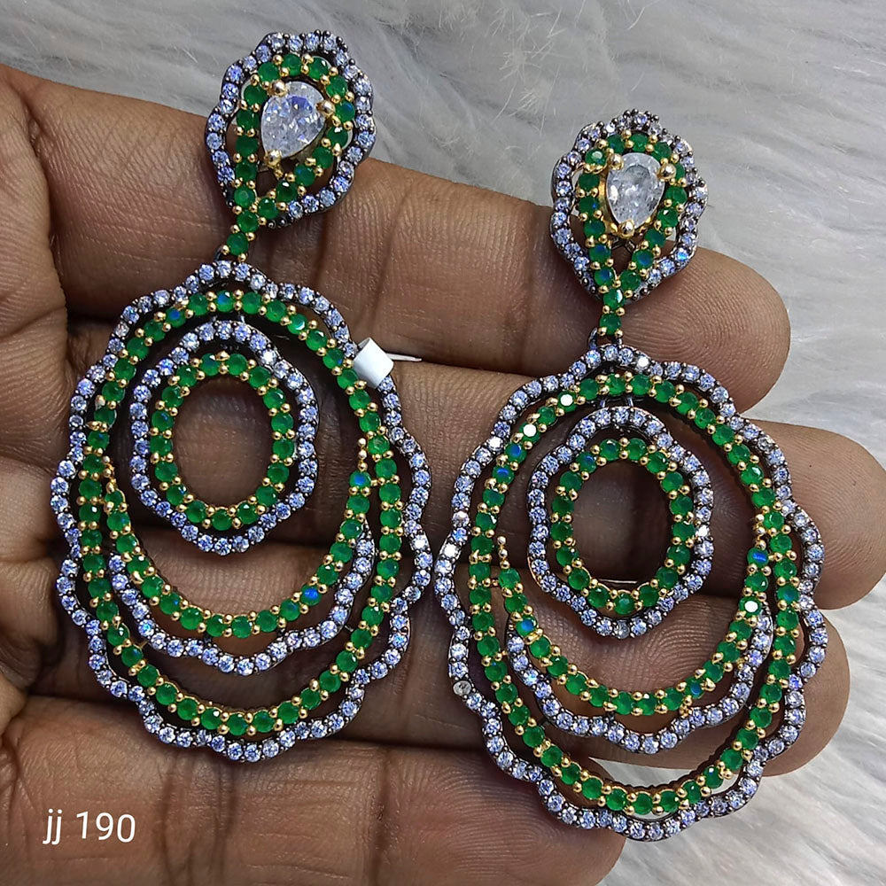 Jain Jewellers Ad Stone Dangler Earrings -11062702