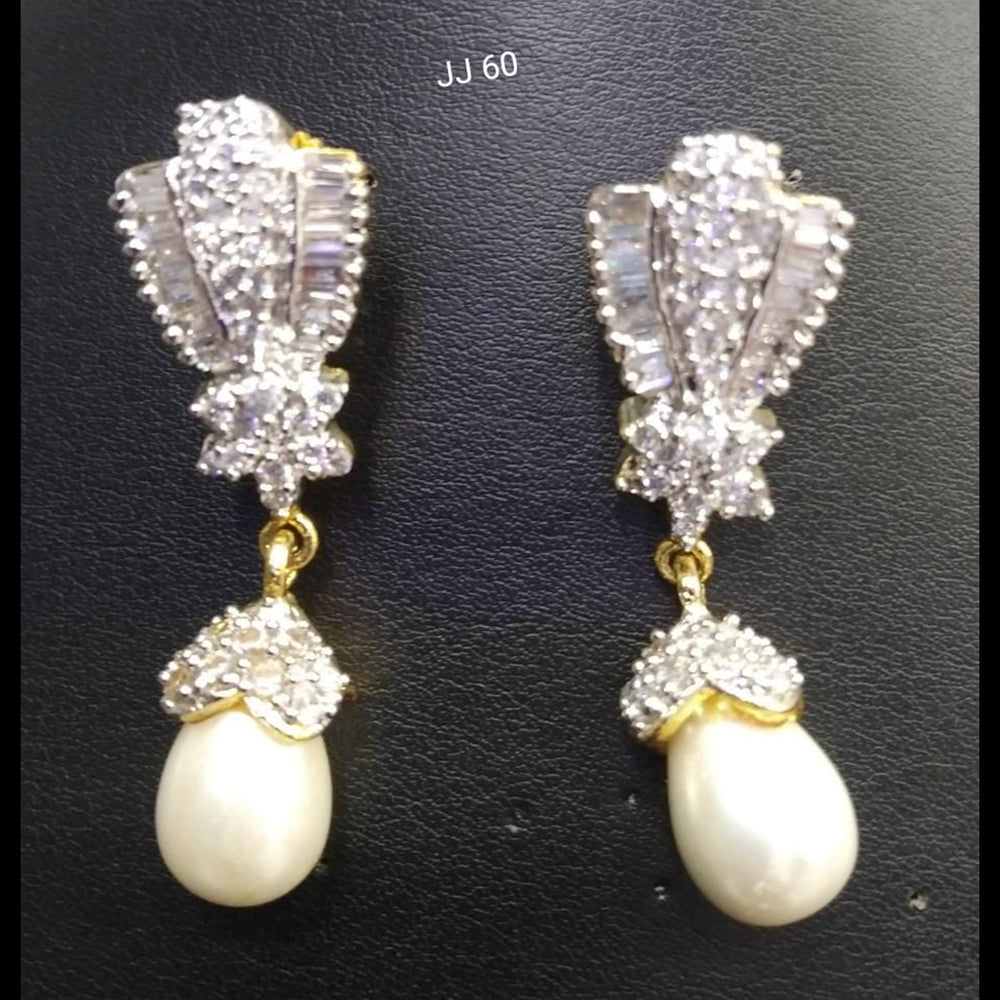 Jain Jewellers Ad Stone Dangler Earrings - 11062802