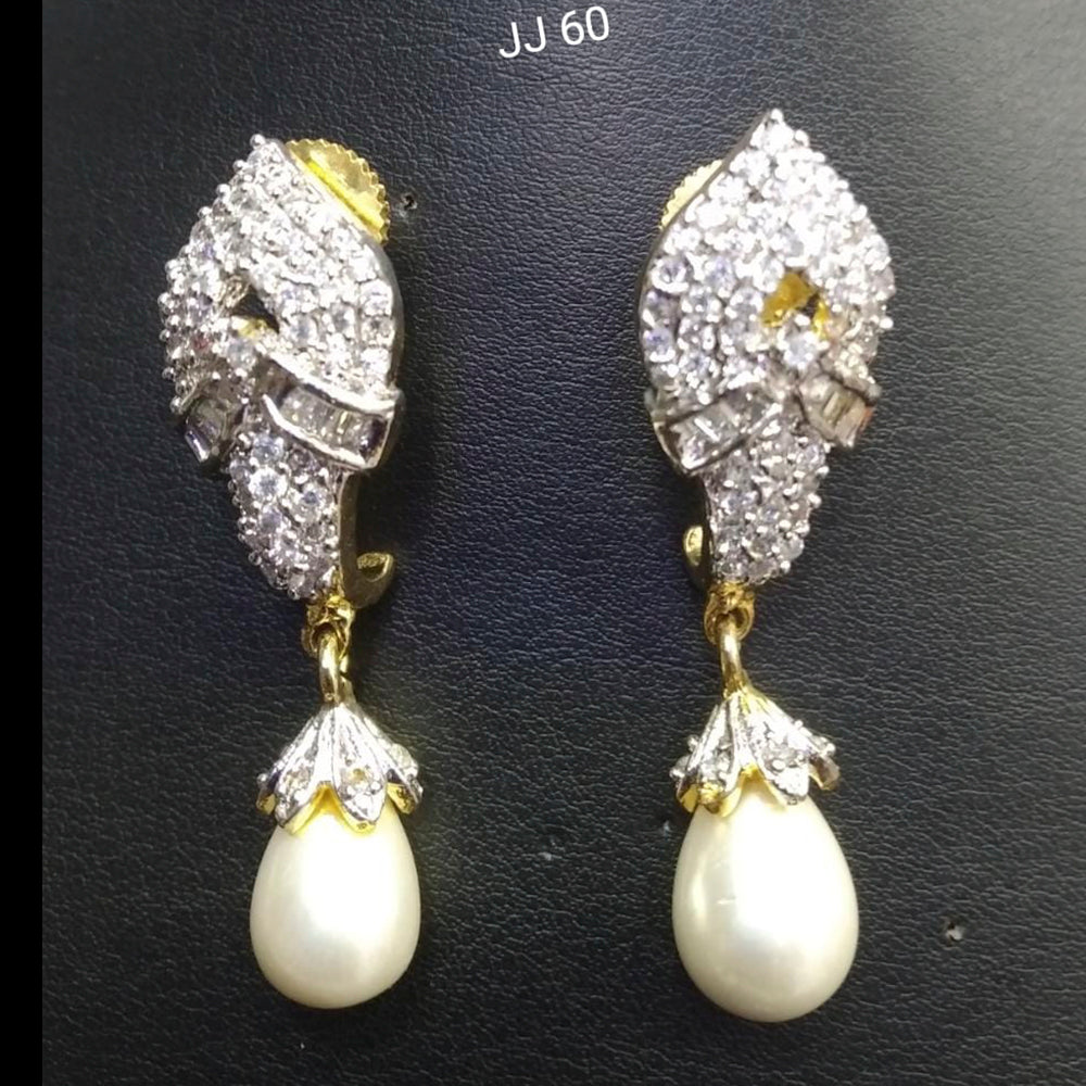 Jain Jewellers Ad Stone Dangler Earrings - 11062804