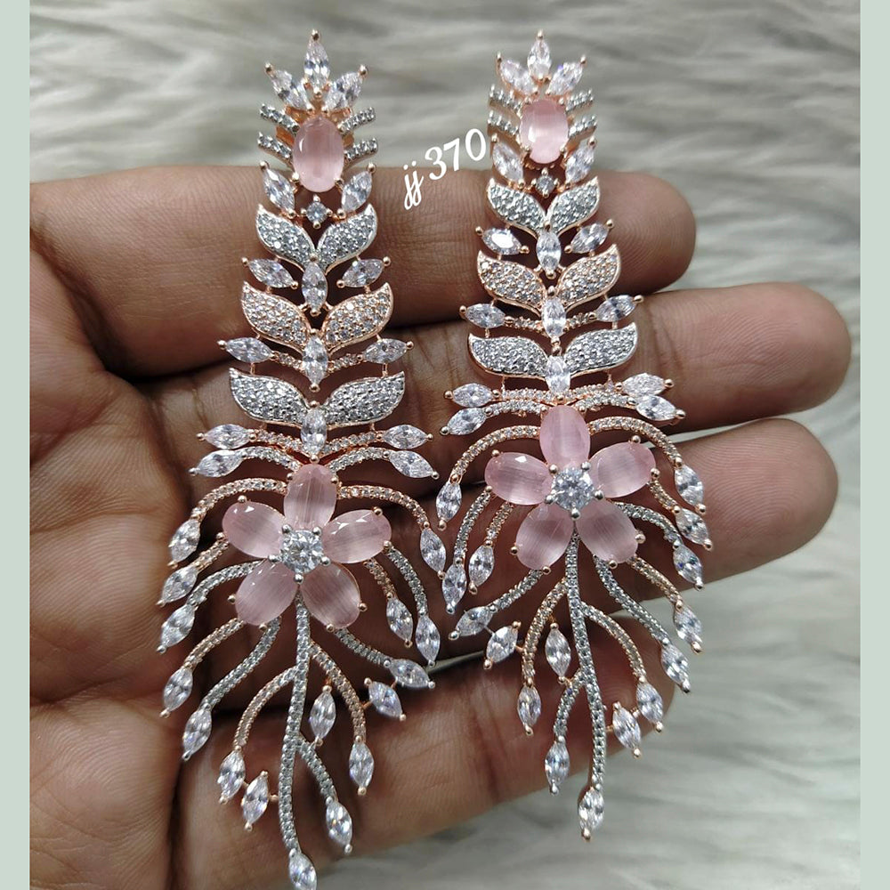 Jain Jewellers Ad Stone Dangler Earrings