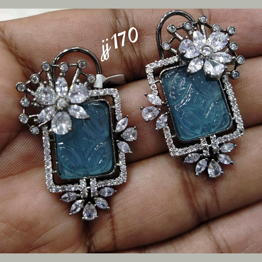 Jain Jewellers Ad Stone Dangler Earrings