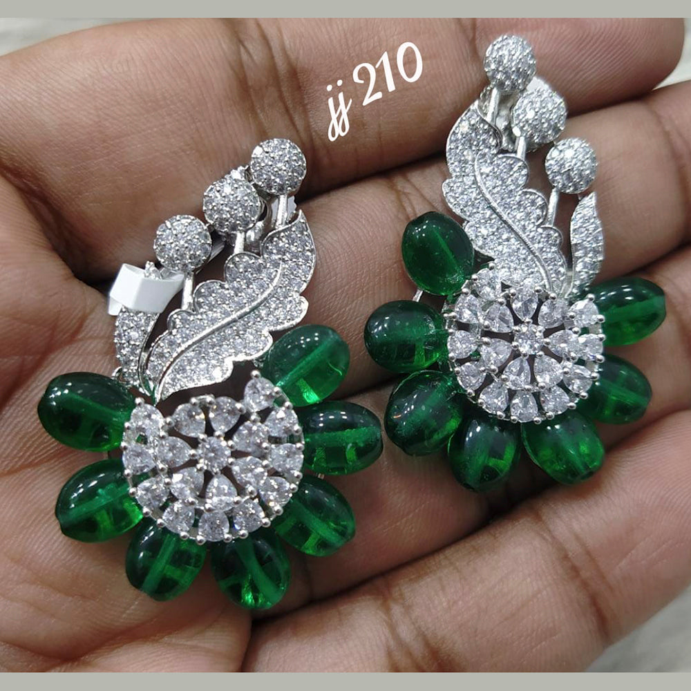 Jain Jewellers Ad Stone Dangler Earrings