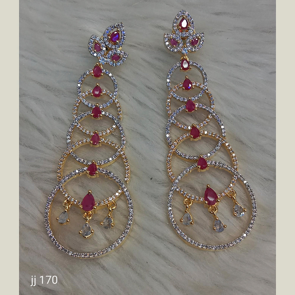 Jain Jewellers Ad Stone Dangler Earrings