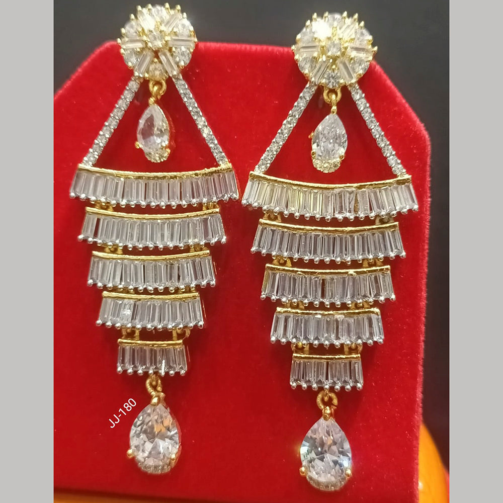 Jain Jewellers Ad Stone Dangler Earrings