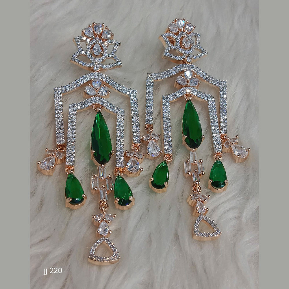 Jain Jewellers Ad Stone Dangler Earrings