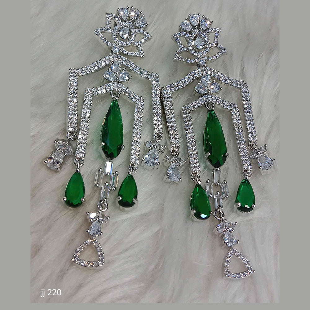 Jain Jewellers Ad Stone Dangler Earrings