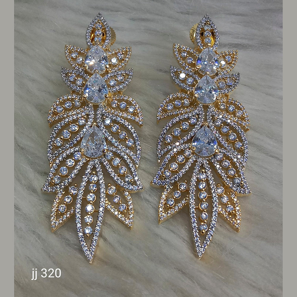 Jain Jewellers Ad Stone Dangler Earrings