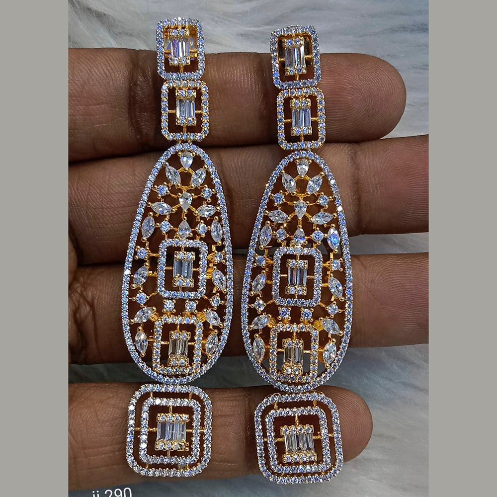 Jain Jewellers Ad Stone Dangler Earrings