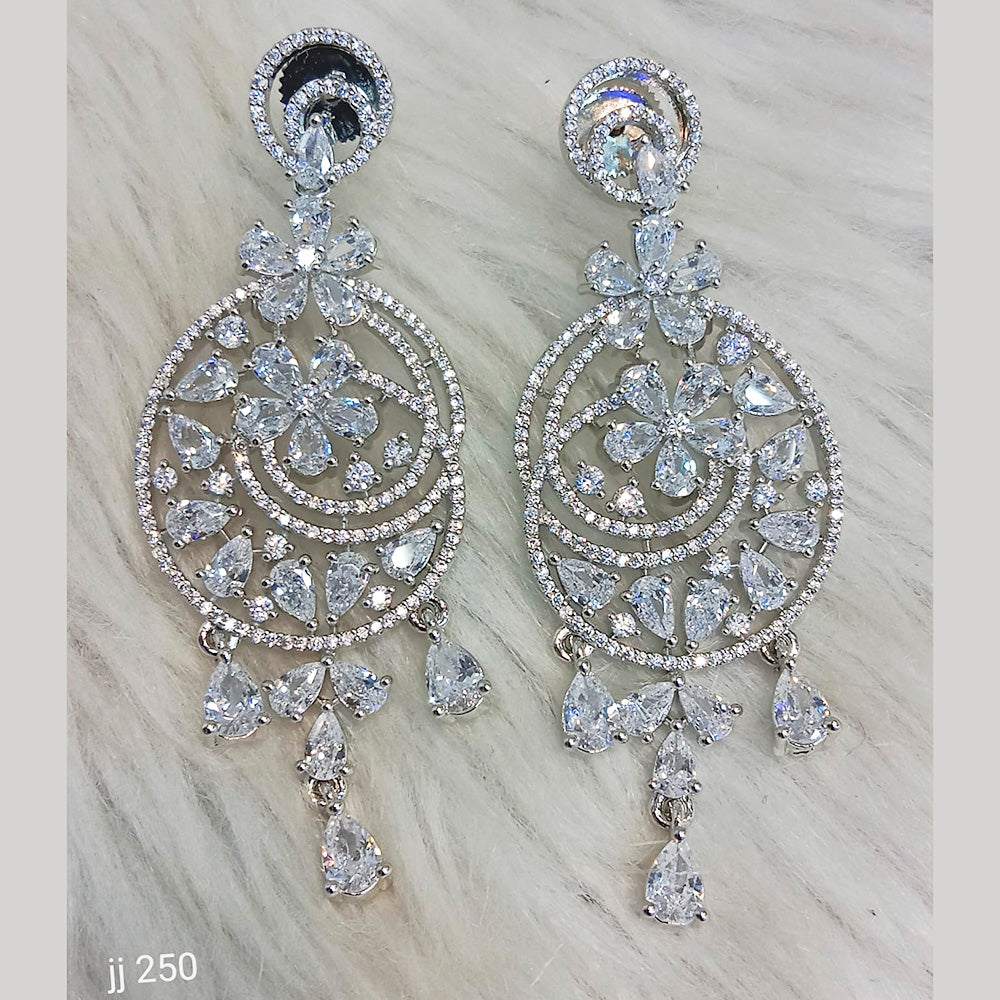 Jain Jewellers Ad Stone Dangler Earrings