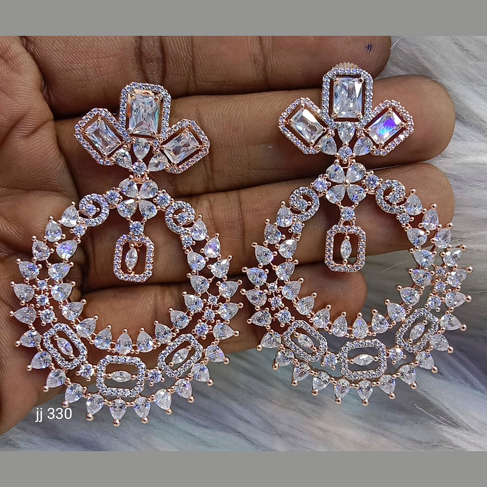 Jain Jewellers Ad Stone Dangler Earrings