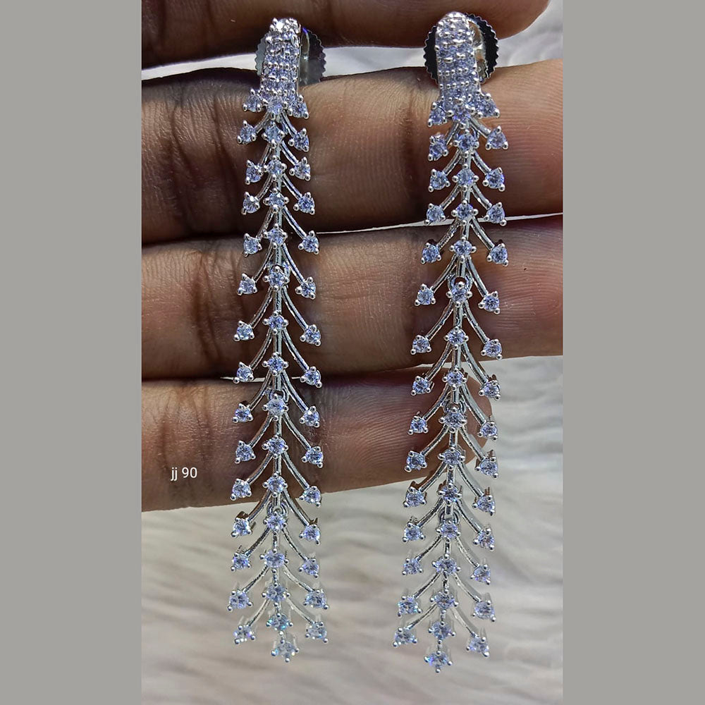 Jain Jewellers Ad Stone Dangler Earrings
