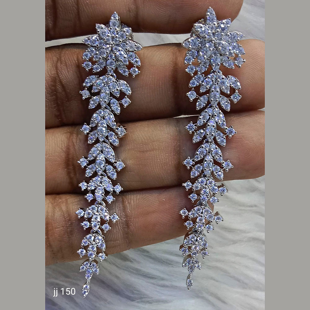 Jain Jewellers Ad Stone Dangler Earrings