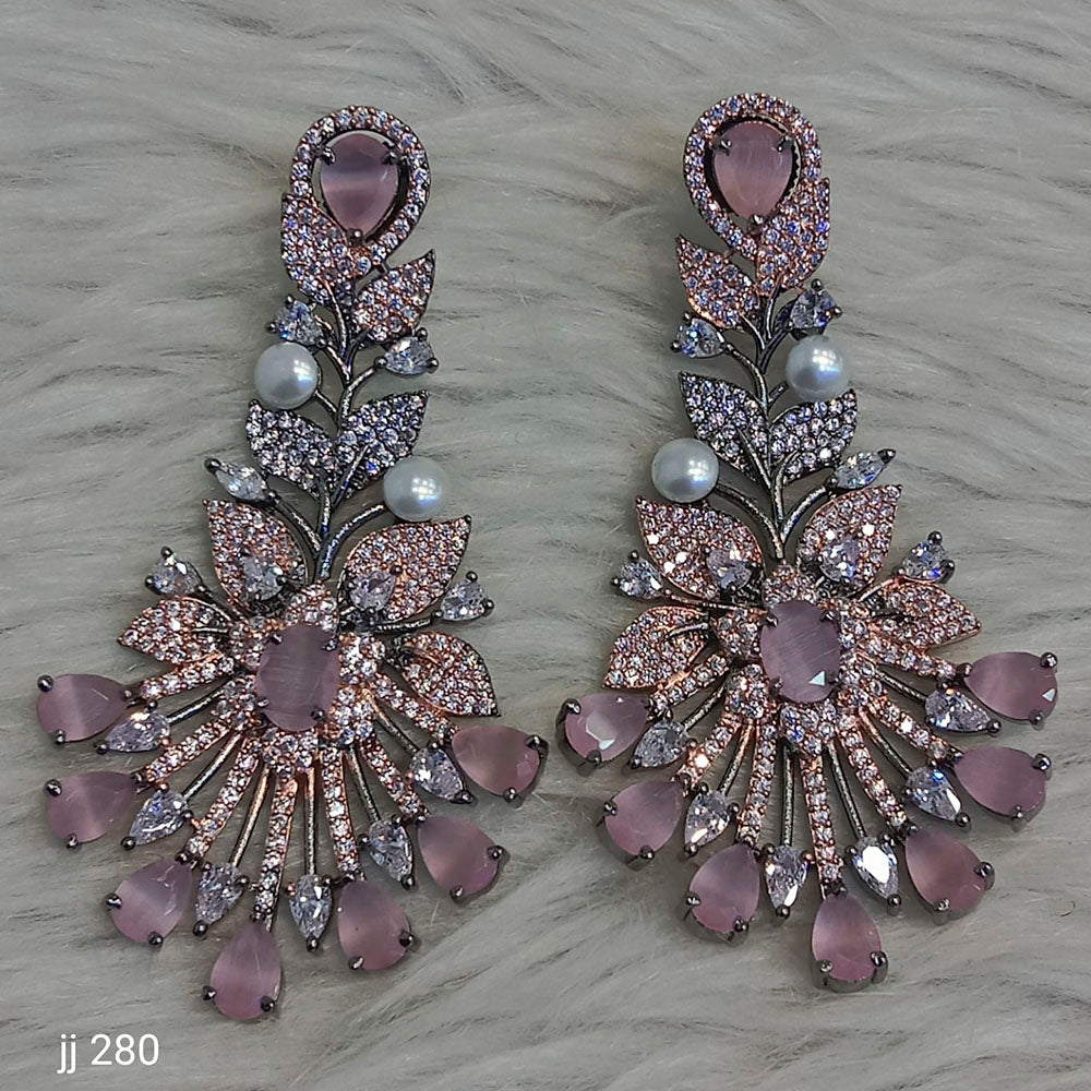 Jain Jewellers Ad Stone Dangler Earrings
