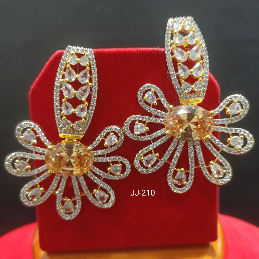 Jain Jewellers Ad Stone Dangler Earrings