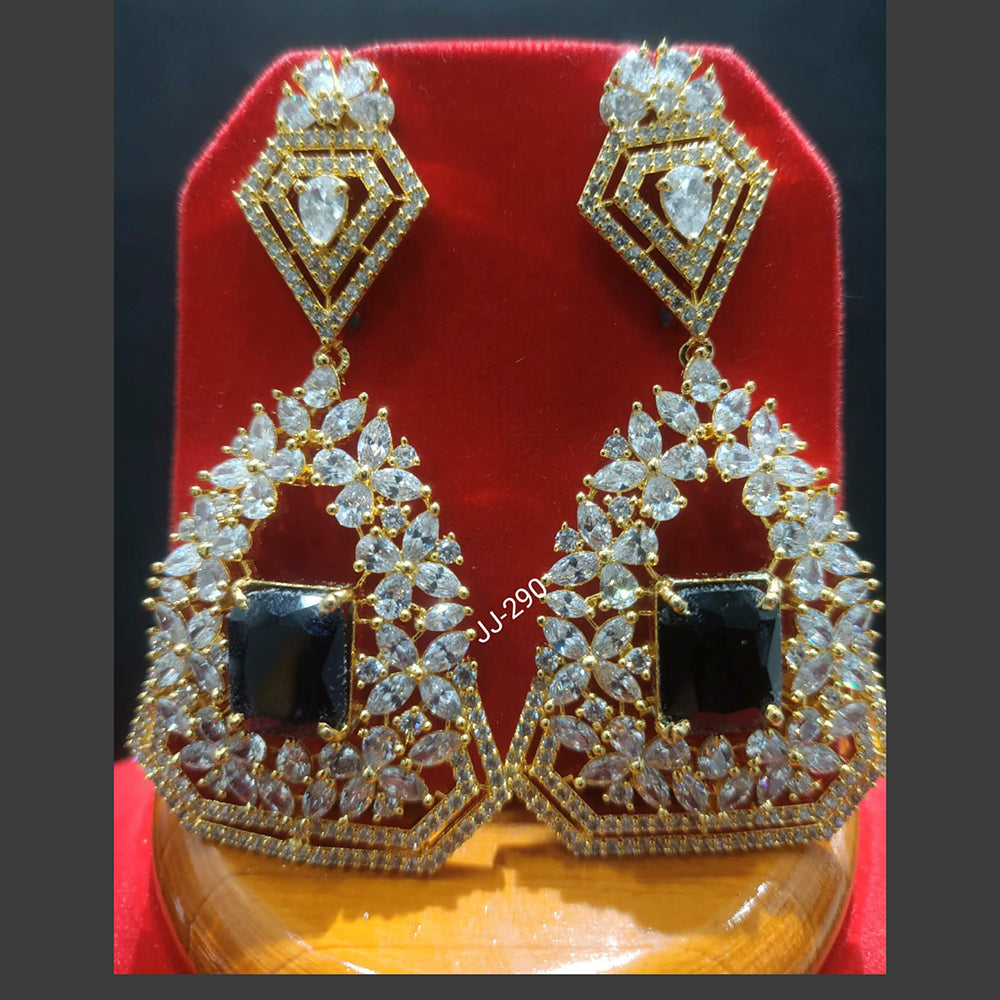 Jain Jewellers Ad Stone Dangler Earrings