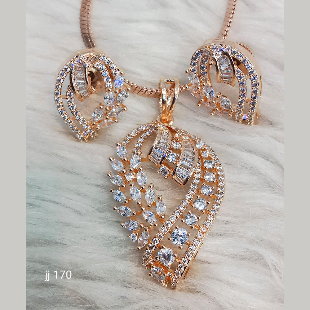 Jain Jewellers Ad Stone Pendant Set