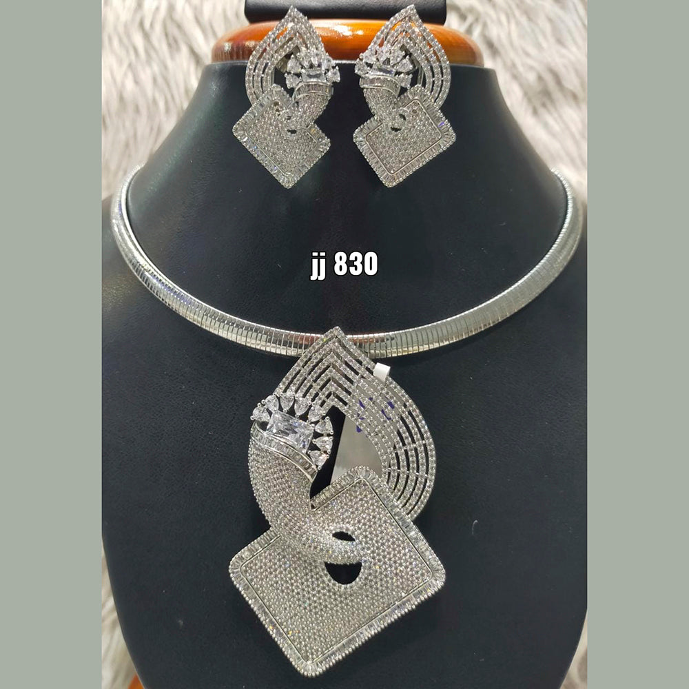 Jain Jewellers Ad Stone Pendant Set