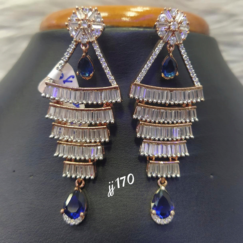 Jain Jewellers Ad Stone Dangler Earrings