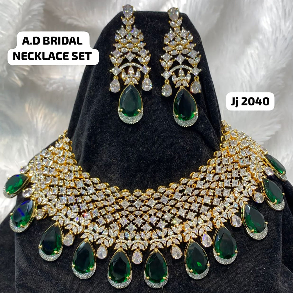 Gold plated online bridal necklace