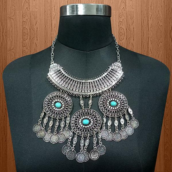 Urthn Austrian Stone Statement Neckalce Set - 1110764