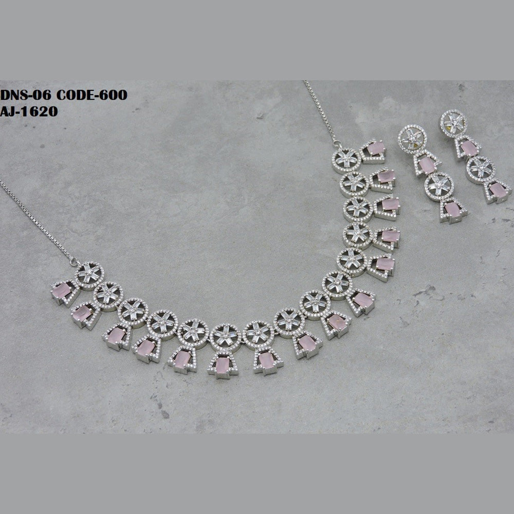 Soni Art Jewellery Ad Stone Necklace Set