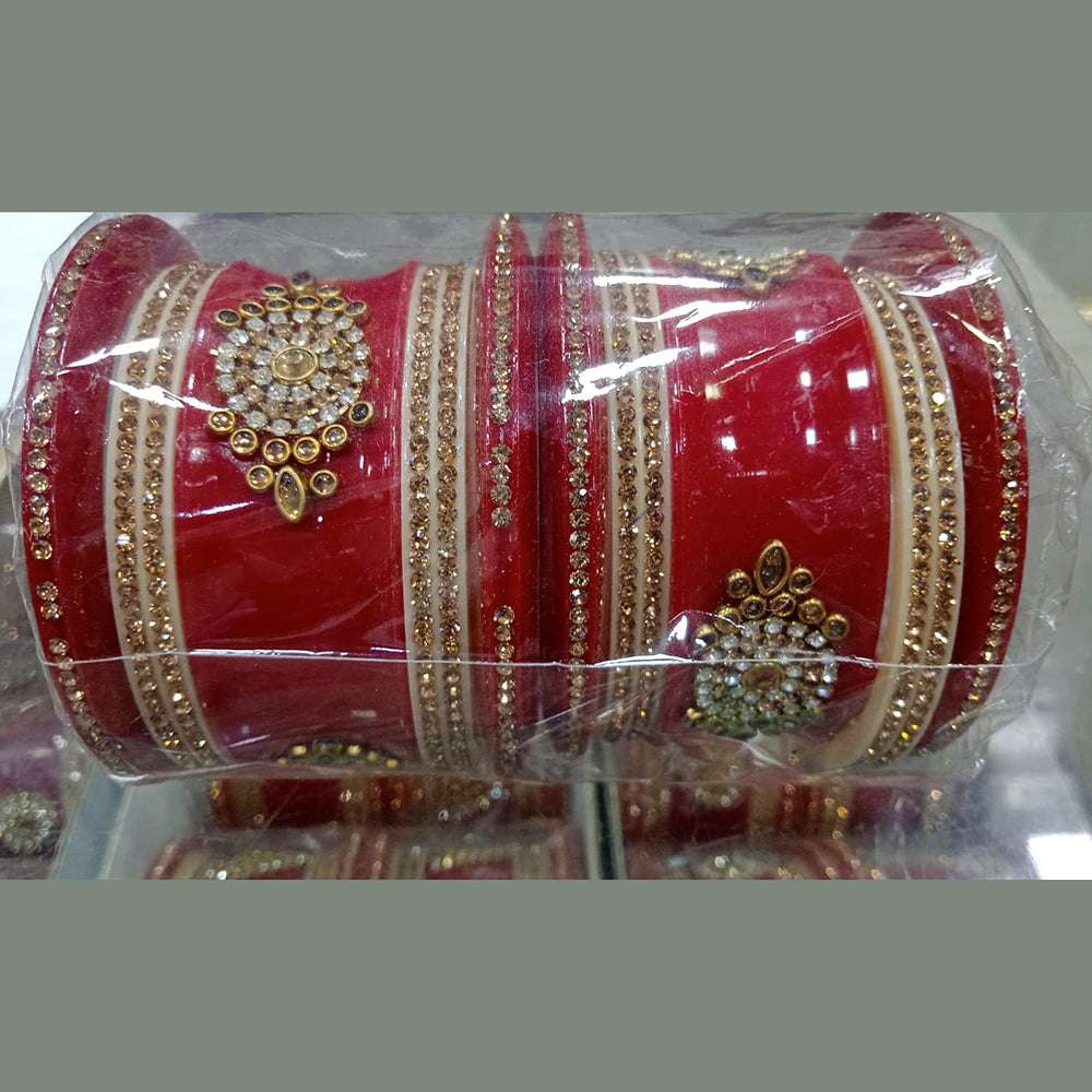 SNERA Acrylic Austrian Stone Bangle Set