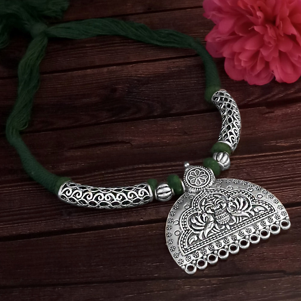 Jeweljunk Navratri Special Oxidised Necklace