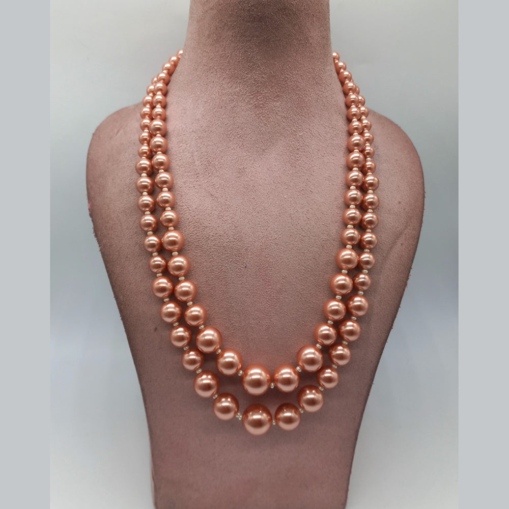 MG Beads Shellpearl Graduation Necklace