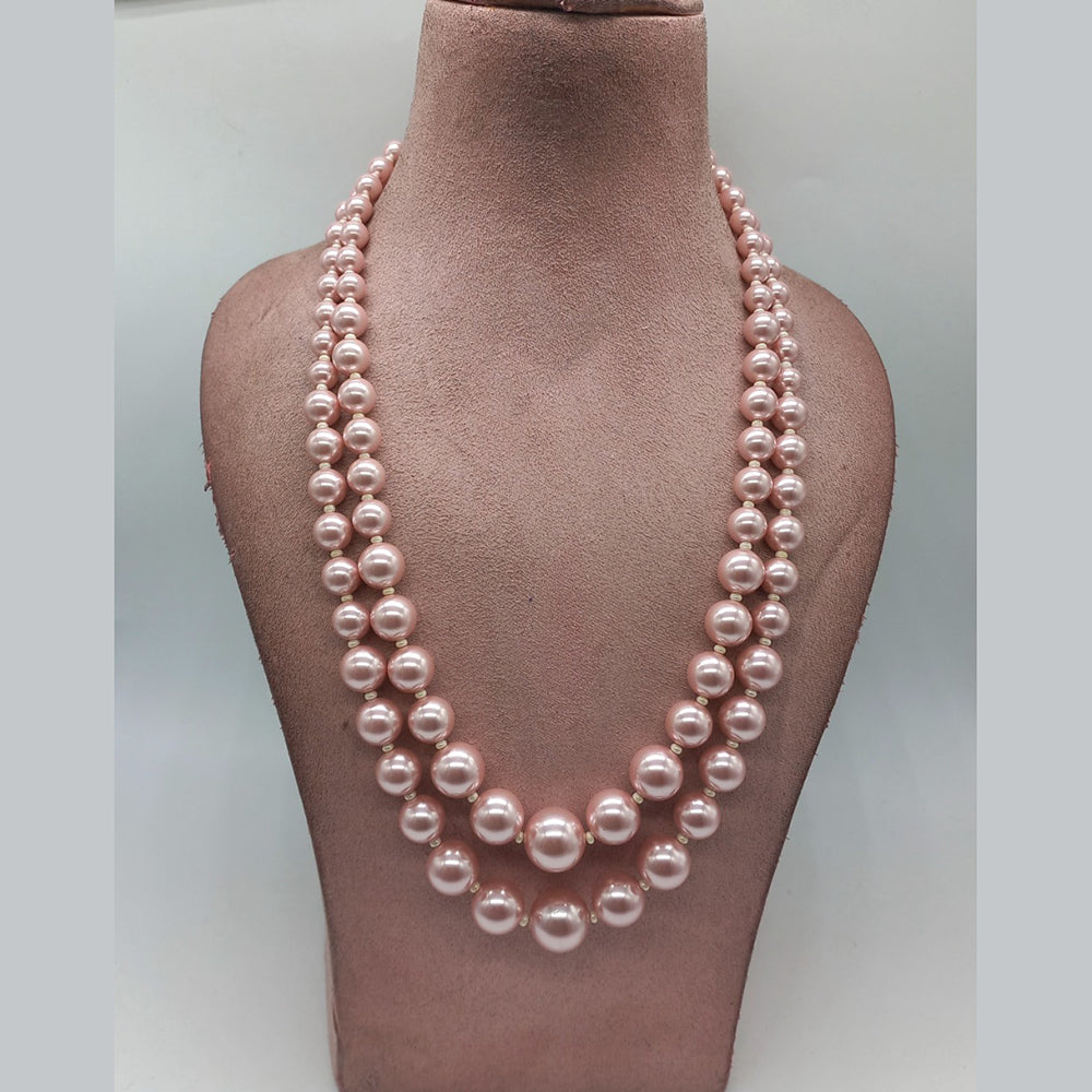 MG Beads Shellpearl Graduation Necklace