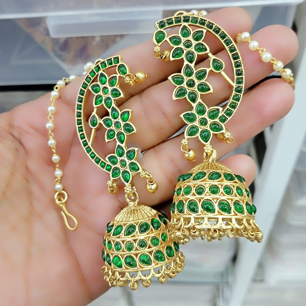 FS Collection Kanchain Jhumki Earrings