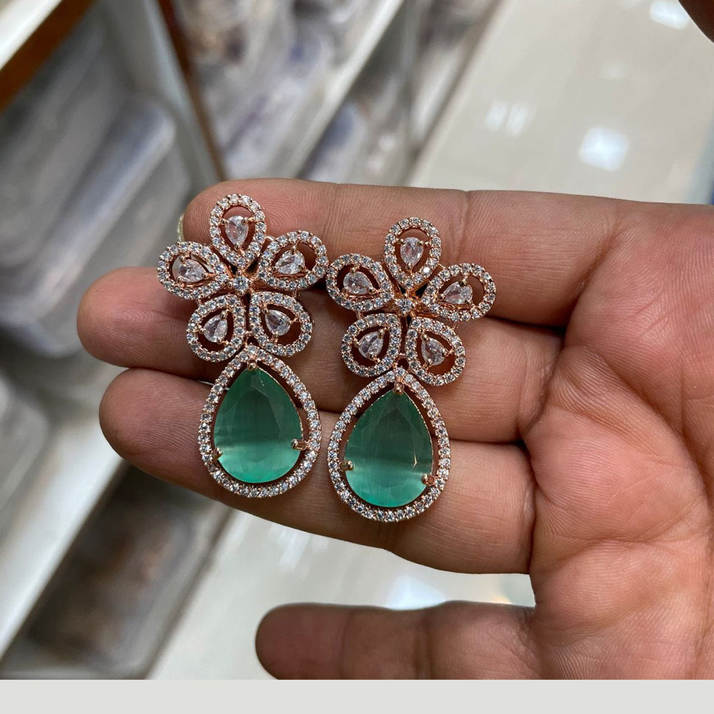 FS Collection AD Stone Earrings