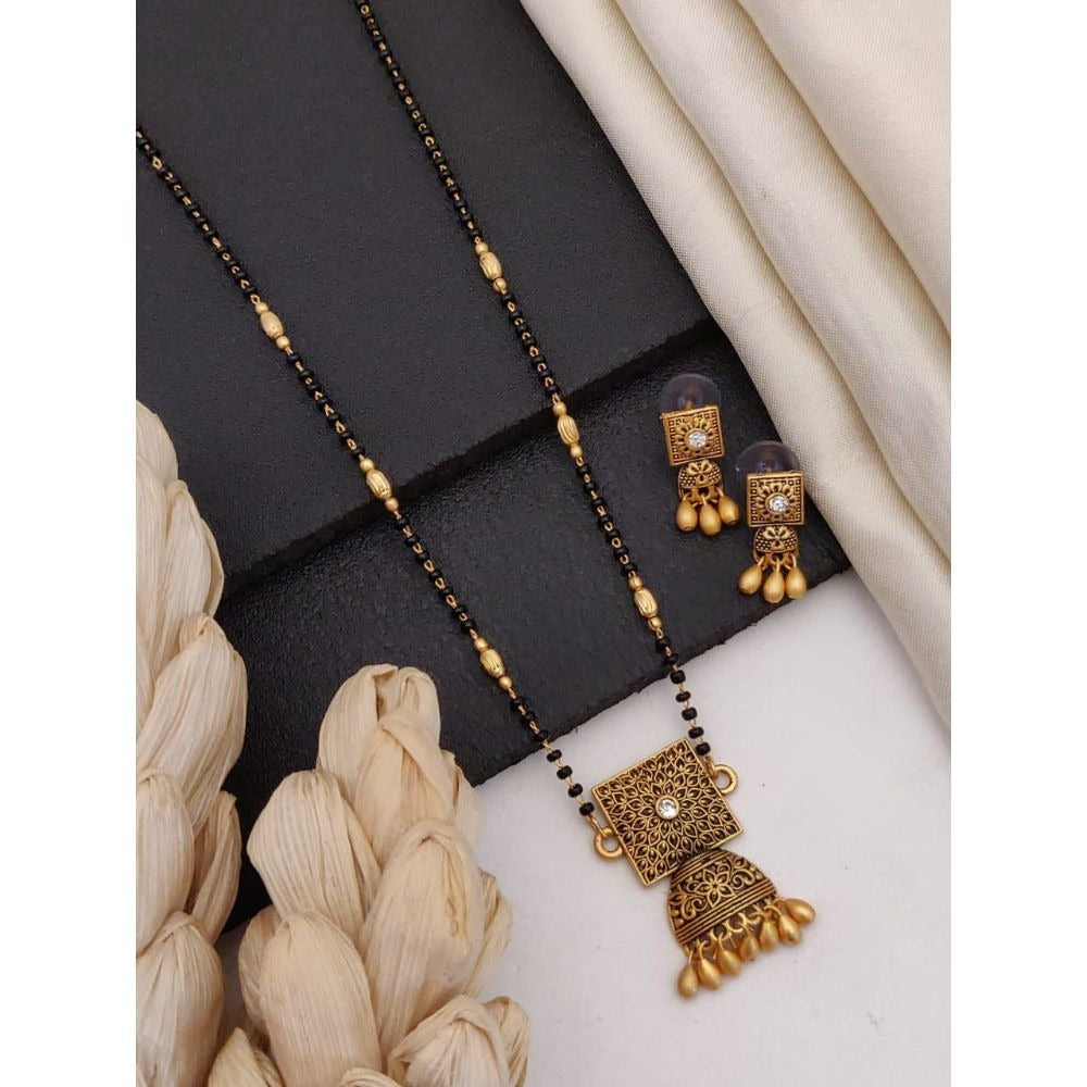 Akruti Collection Gold Plated Mangalsutra