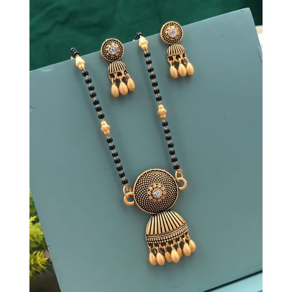 Akruti Collection Gold Plated Mangalsutra