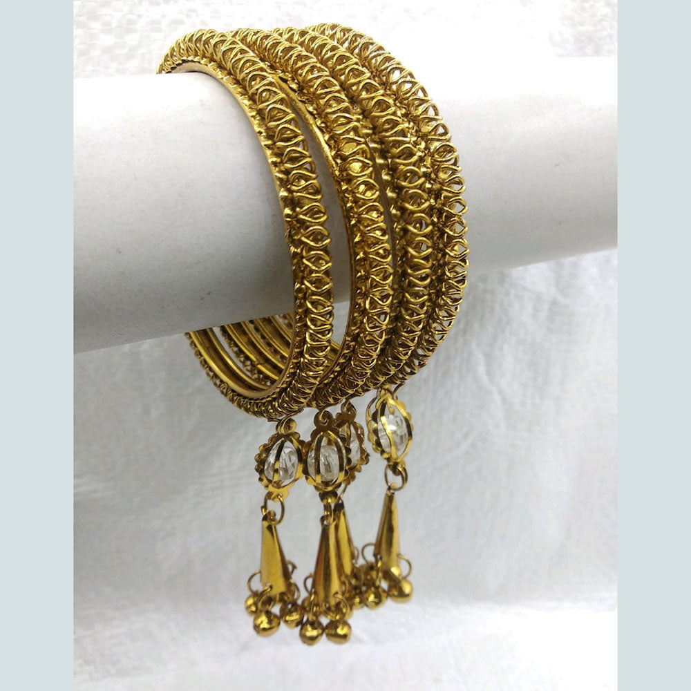 Star Bangles Gold Plated Bangle Set
