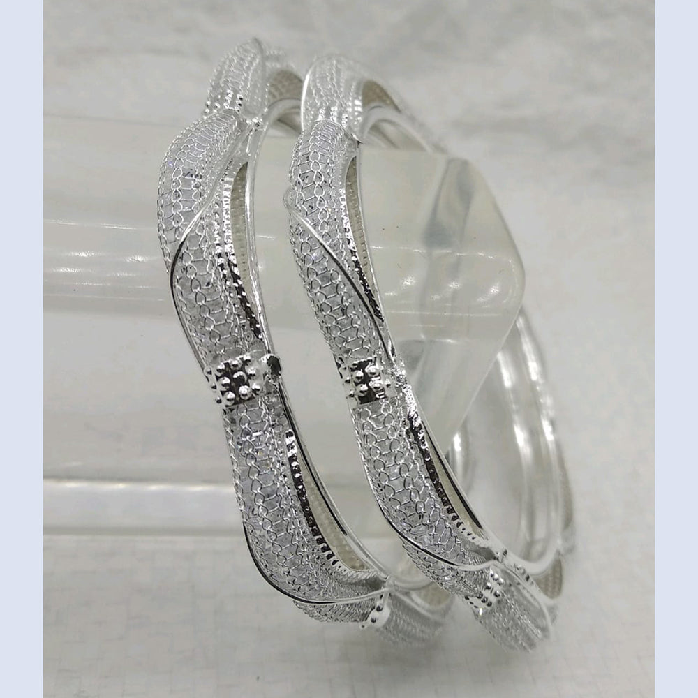 Star Bangles Silver Plated Bangle Set