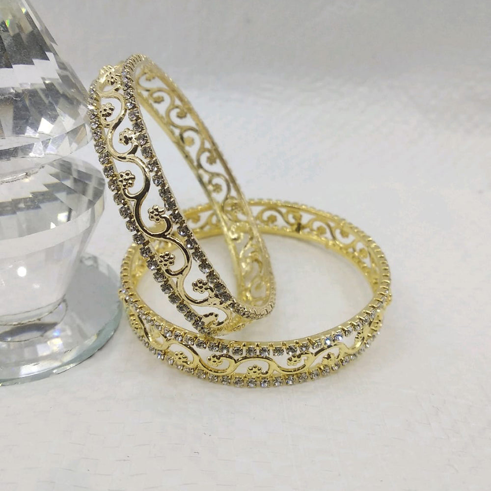 Star Bangles Gold Plated Bangle Set