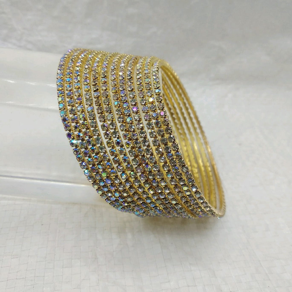 Star Bangles Gold Plated Bangle Set