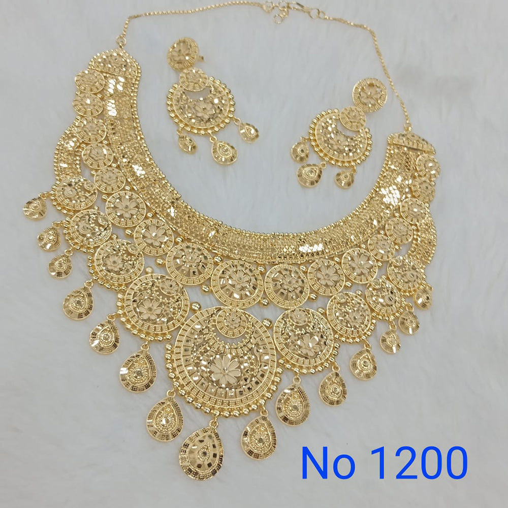 Sunrise Gold Forming Necklace Set