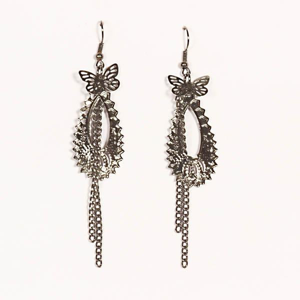 Soha Fashion Silver Plated Dangler Earrings - 1301617
