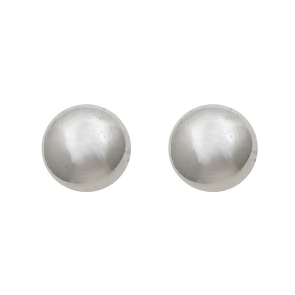 Beadside Silver Plated Stud Earrings - 1302839