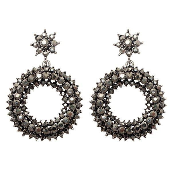 Jeweljunk Marcasite Stone Dangler Earrings 1307743A – JewelEMarket