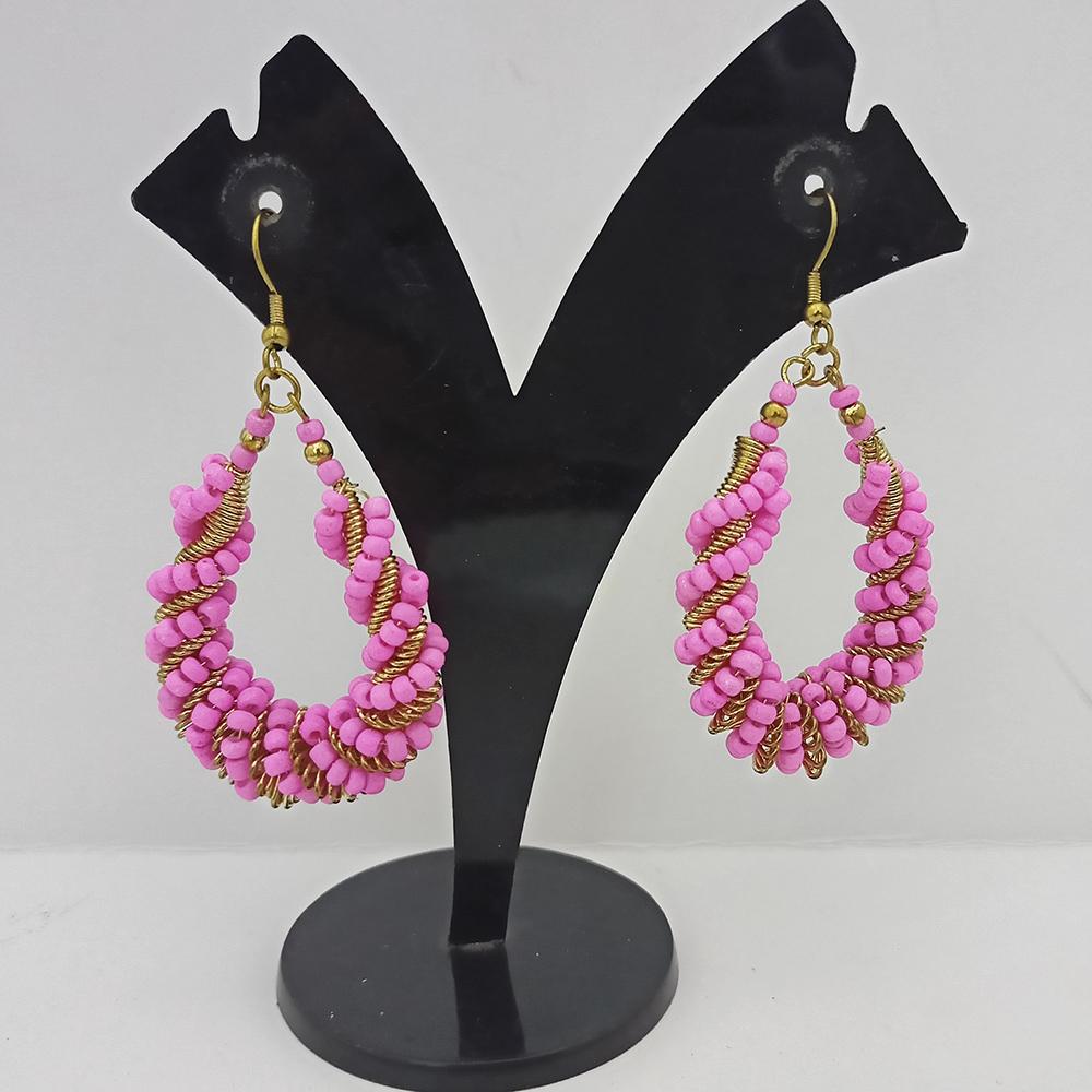 Jeweljunk Gold Plated Beads Dangler Earrings - 1309094A
