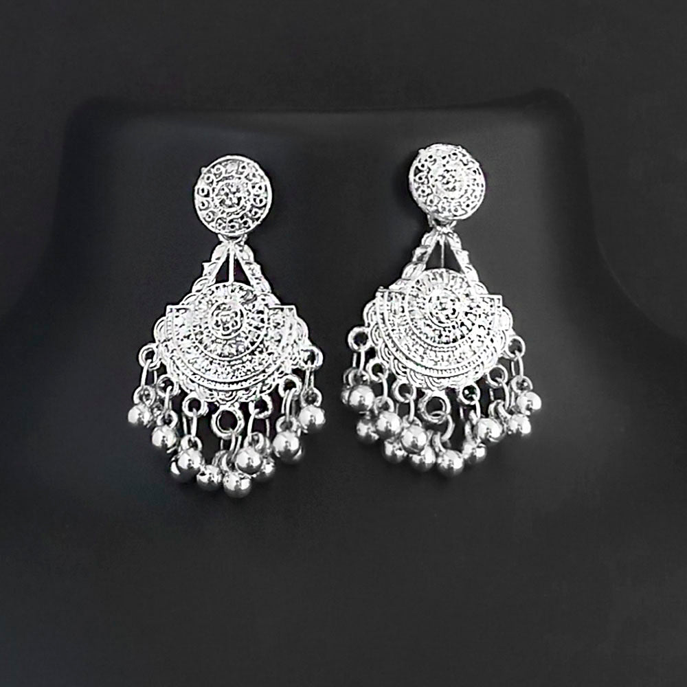 Shubh Arts Oxidised Plated Dangler Earrings