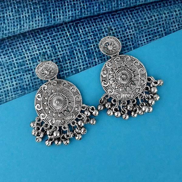 Shubh Art Oxidised Plated Pack Of 12 Dangler Earrings - 1317020