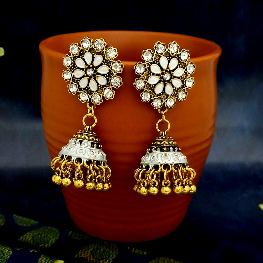 JewelJunk Gold Plated Jhumka