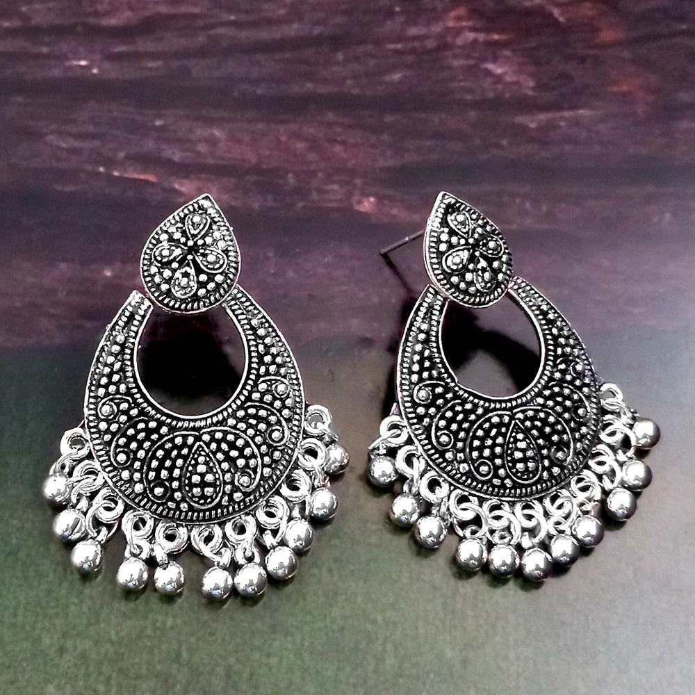 Woma Silver Plated Dangler Earrings - 1318240
